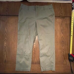 LOFT Women's Olive Chinos